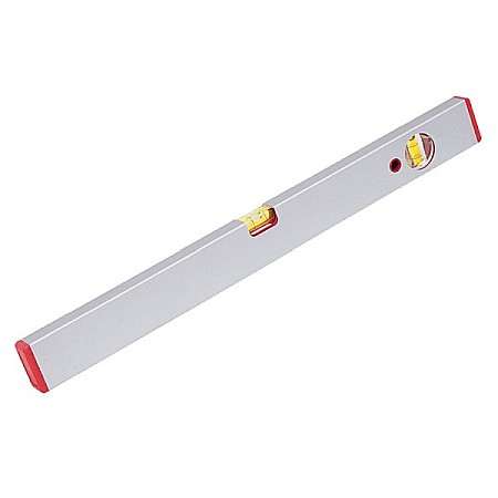 Nivele si raportoare - Nivela dreptunghiulara 40 cm din aluminiu cu 2 bule de nivel