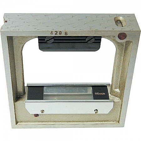 Nivele de precizie - Nivela profesionala cu cadru de inalta precizie 150 x 150 mm citire 0.02 mm