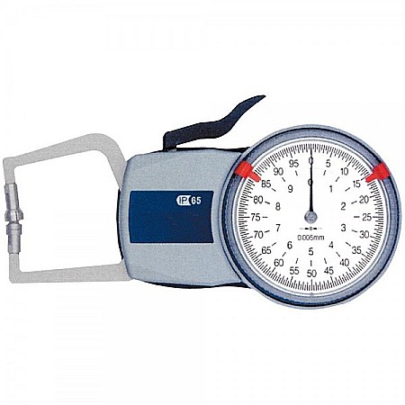 Dispozitive metrologice de masura - Palpator rapid mecanic Kroeplin® 0-10 mm pentru foi de tabla cu palpator disc Ø6 mm
