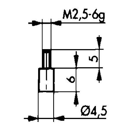Accesorii Comparatoare - Palpator TIP A pentru Comparator