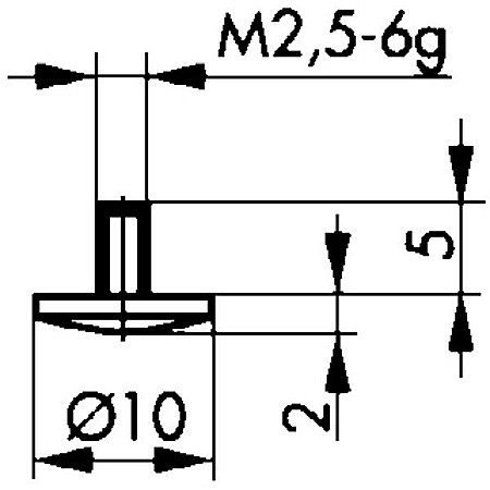 Accesorii Comparatoare - Palpator TIP C pentru Comparator