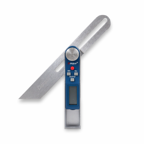 Raportoare profesionale - Raportor digital culisant Dasqua domeniu 0-360° precizie ±0.3° rezolutie 0.05° lungime lama 200mm