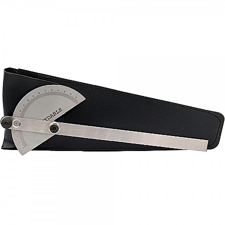 Raportor identat decalat 0°-90°-0° cu rigla 240mm [3]