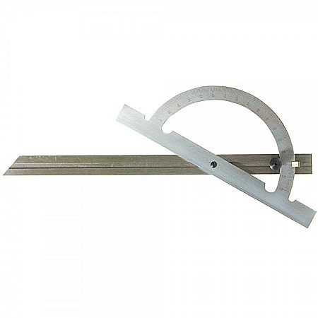 Raportoare profesionale - Raportor profesional 10°-170° cu rigla culisanta 500mm sector Ø250