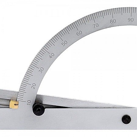 Raportor profesional 10°-170° cu rigla culisanta 600mm sector Ø300 [2]