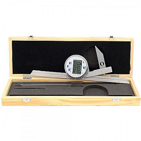 Raportor unghiular digital 0-360° rezolutie 0.05° cu 3 rigle [3]