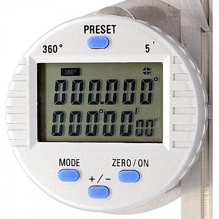 Raportor unghiular digital 0-360° rezolutie 0.05° cu 3 rigle [2]