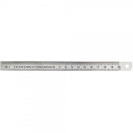 Rigla flexibila din INOX cromat mat 2000 mm clasa 2 [1]