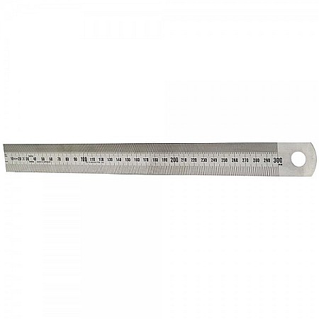 Rigle profesionale - Rigla semirigida din INOX cromat mat 1000 mm clasa 2