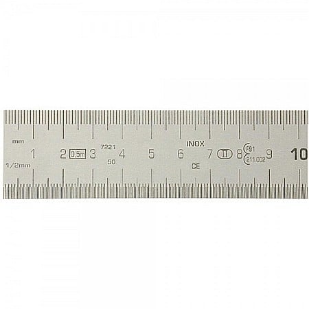 Rigla semirigida din INOX cromat mat 3000 mm clasa 2 [1]