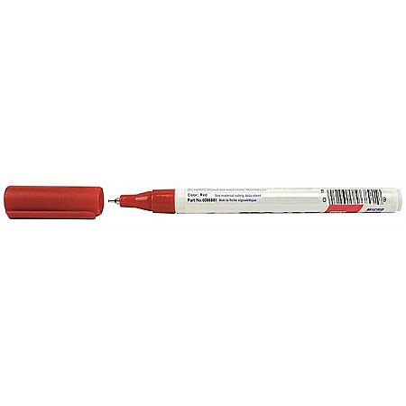 Markere Creioane Creta - Set 12 markere industriale cu varf de 0,8 mm alb