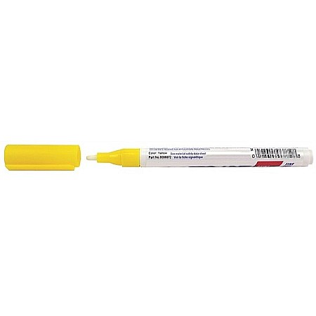 Markere Creioane Creta - Set 12 markere industriale cu varf de 3 mm albastru