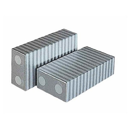 Suporti prismatici - Set 2 buc. placi magnetizabile 100x50x25 mm