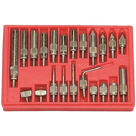 Dispozitive metrologice de masura - Set 22 de accesorii palpatoare si extensii pentru ceas comparator