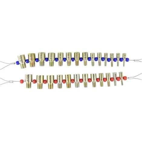 Set 26 piese pentru detectarea si verificarea filetelor la suruburi si piulite [1]