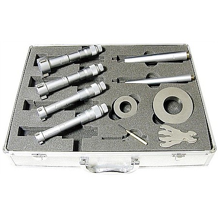 Micrometre mecanice - Set 4 micrometre mecanice de interior 100-200 mm cu 3 palpatoare