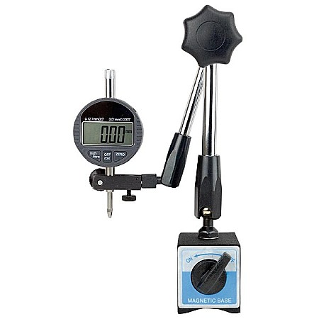 Comparatoare Digitale - Set ceas comparator digital cursa 12mm citire 0.01mm cu suport magnetic 80Kgf