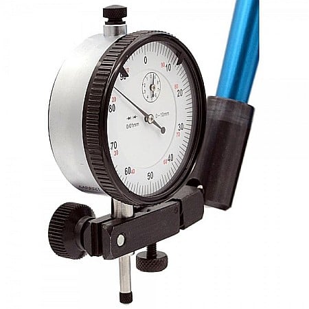 Set ceas comparator mecanic cursa 10mm citire 0.01mm cu suport hidraulic magnetic 80Kgf [2]