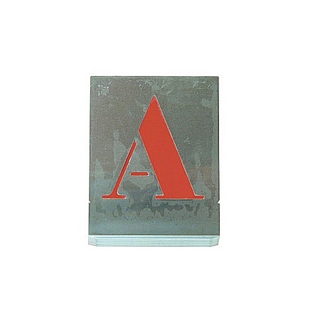 Poansoane si sabloane - Set sablon litere 40 mm (A-Z)