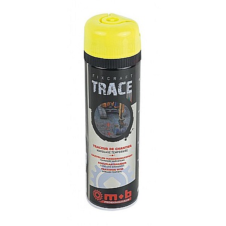Markere Creioane Creta - Spray galben pentru trasaje si marcaje temporare in constructii