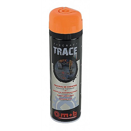 Markere Creioane Creta - Spray orange pentru trasaje si marcaje temporare in constructii