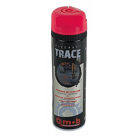 Markere Creioane Creta - Spray rosu pentru trasaje si marcaje temporare in constructii
