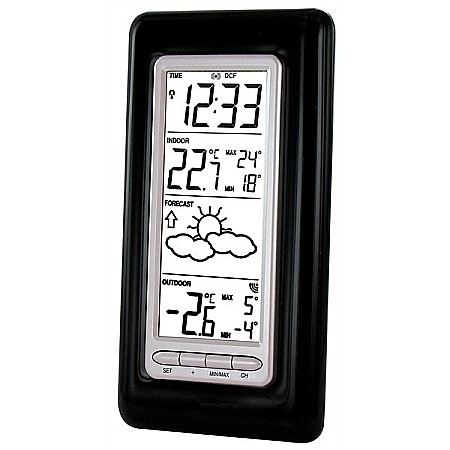 Termometre Higrometre - Statie meteo interior exterior -40°C la +60°C cu senzor wireless