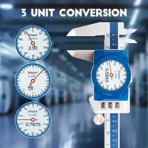 Subler cu cadran digital Dasqua domeniu 0-150mm x 40mm x 0.01 mm protectie IP67 cu Bluetooth [4]