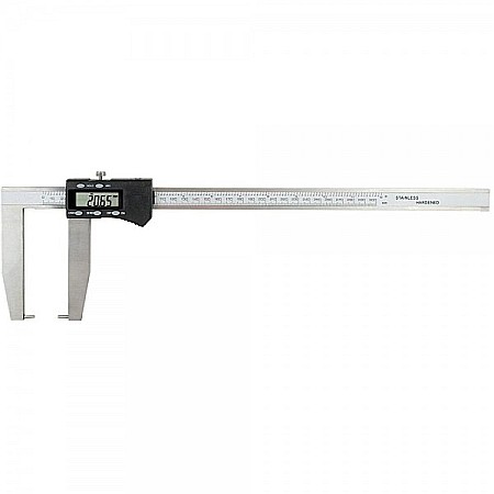 Sublere speciale - Subler digital cu falci lungi 0-300mm x 100mm x 0.01mm pentru caneluri exterioare