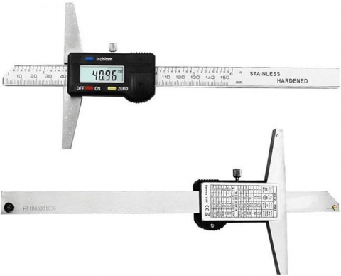 Subler digital de adancime 0-300mm x 100mm x 0.01mm cu Bluetooth [2]