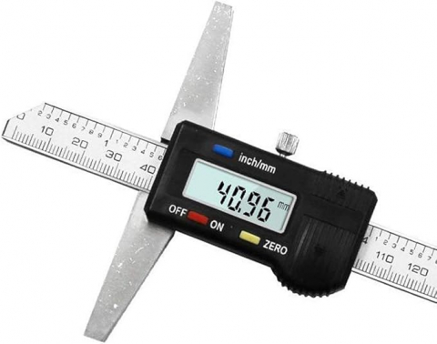 Subler digital de adancime 0-200mm x 100mm x 0.01mm cu Bluetooth [1]