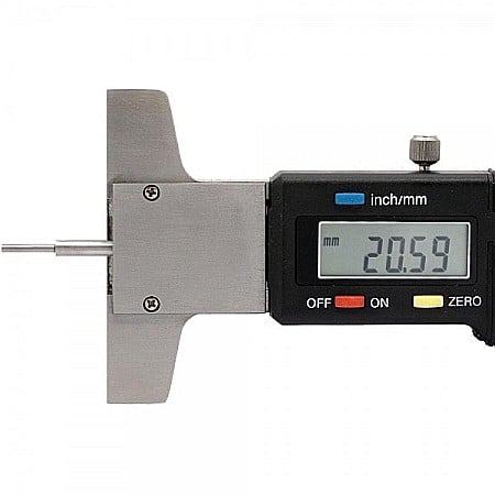 Subler digital de adancime 0-25 mm citire 0.01 mm tija rotunda fina [2]