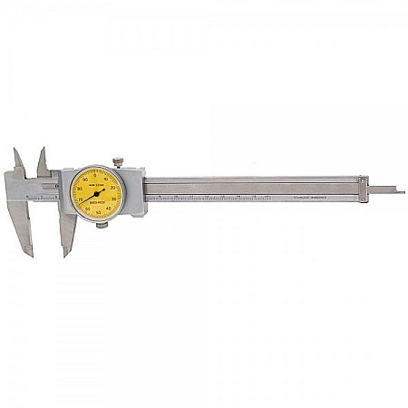 Sublere mecanice - Subler mecanic cu cadran 1 mm pe rotatie domeniu 0-300mm citire 0.01mm