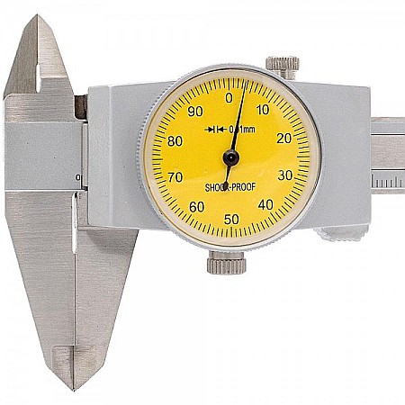 Subler mecanic cu cadran 1 mm pe rotatie domeniu 0-150mm citire 0.01mm [1]