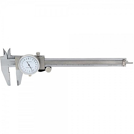 Sublere mecanice - Subler mecanic cu cadran 2mm pe rotatie domeniu 0-150mm citire 0.02mm