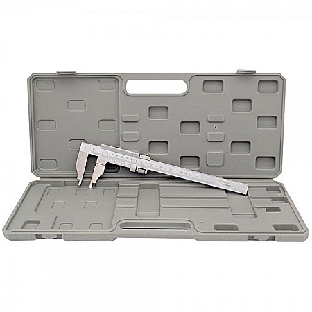 Subler mecanic cu falci lungi 0-300mm x 100mm citire 0.02mm si reglaj fin [3]