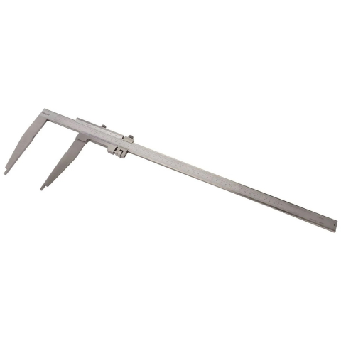 Sublere mecanice - Subler mecanic profesional cu falci lungi Dasqua 0-600mm citire 0.02 si reglaj fin