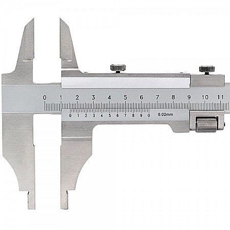 Subler mecanic cu falci paralele 0-250mm x 80mm citire 0.02mm si reglaj fin [2]