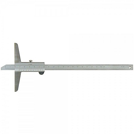 Subler mecanic de adancime inox 300mm x 100mm x 0.02mm [1]