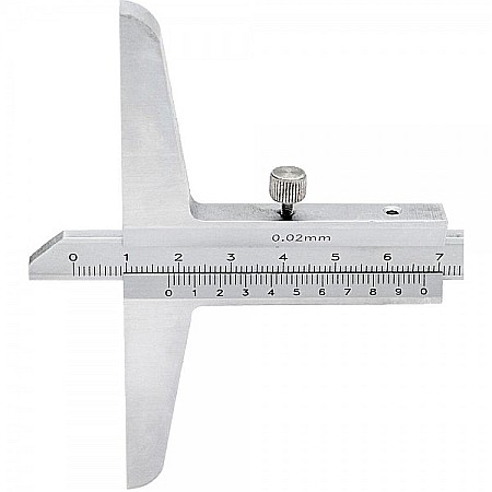 Subler mecanic de adancime inox 300mm x 100mm x 0.02mm [3]