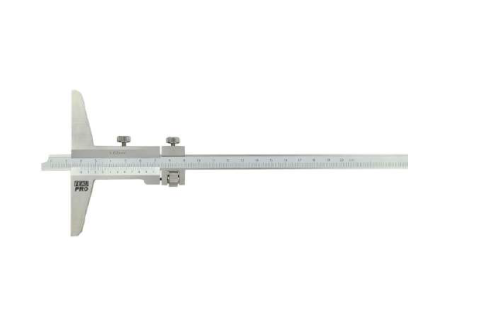 Dispozitive metrologice de masura - Subler mecanic FEKU PRO de adancime 200mm x 100mm x 0.02mm cu reglaj fin