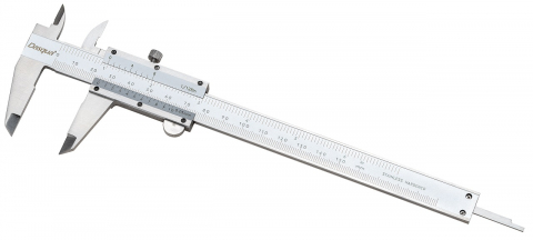 Sublere mecanice - Subler mecanic profesional Dasqua cu ciocuri incrucisate 150mm x 40mm x 0.05mm