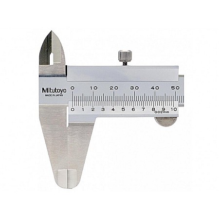Subler mecanic profesional Mitutoyo® cu ciocuri superioare incrucisate 0 - 150 x 0.02 mm [2]