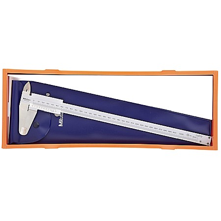 Subler mecanic profesional Mitutoyo® cu ciocuri superioare incrucisate 0 - 300 x 0.02 mm [1]