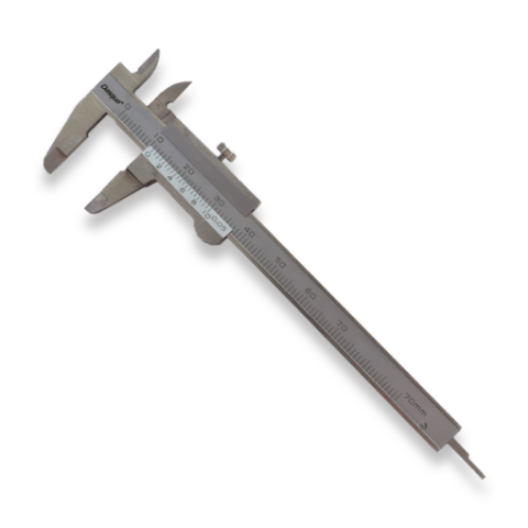 Sublere mecanice - Subler mecanic profesional monobloc Dasqua cu falci incrucisate 0-70mm citire 0.05mm