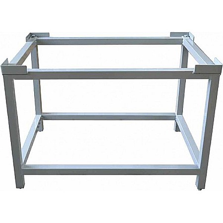Mese de control planeitate - Suport cu picioare reglabile pentru placa de fonta 1000x1000 mm