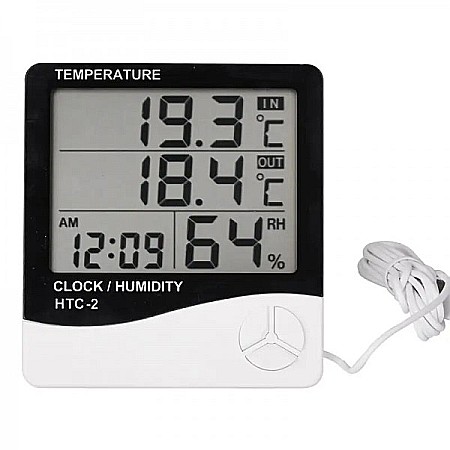 Termometre Higrometre - Termohigrometru digital -10°C la +50°C si 10% la 99% RH cu senzor extern