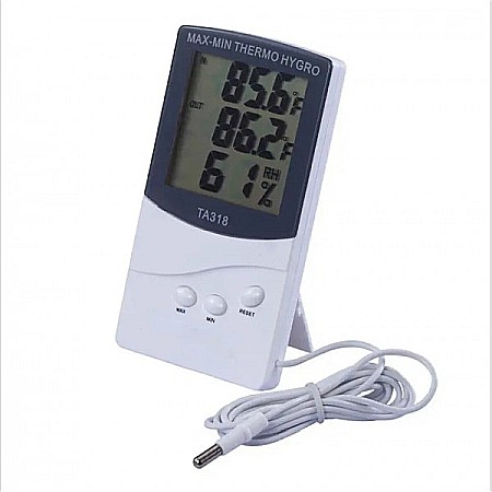 Termohigrometru digital -50°C la +70°C si 25% la 98% RH [1]
