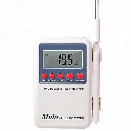 Termometre Higrometre - Termometru digital -50°C la +300°C cu sonda de imersiune, memorie si alarma