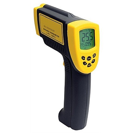 Termometre Higrometre - Termometru fara contact cu infrarosu si raza laser de la -18 la +1350°C